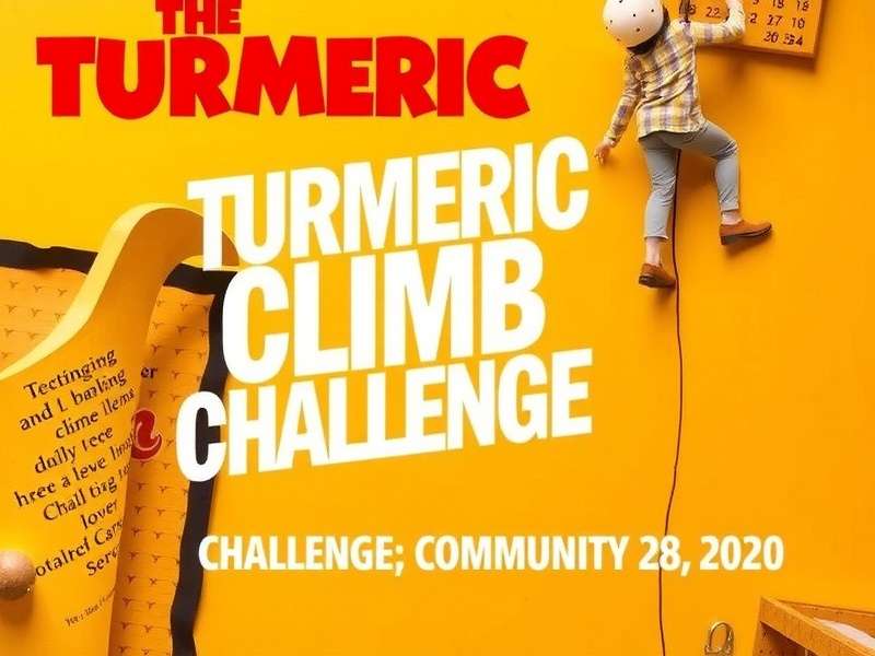 Turmeric Climb Challenge - Community Meetup Turmeric Climb Challenge Community Event
